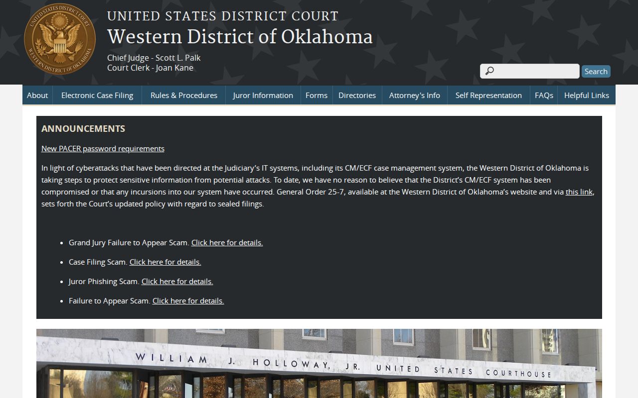 Texas County most wanted public records federal courthouse context